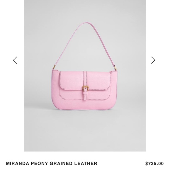 Miranda Peony Grained Leather Purse - Picture 3 of 3